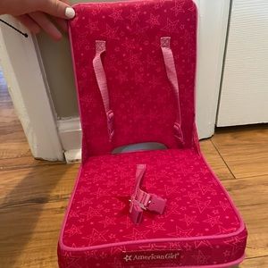 American Girl doll car seat